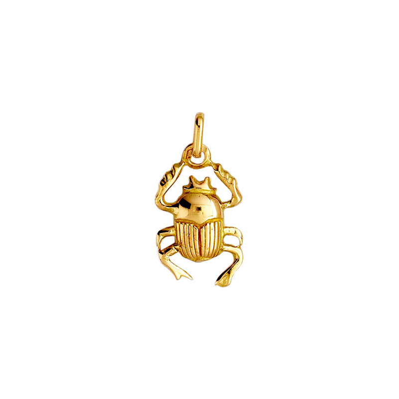 Pendentif scarabée Or 9 carats  
