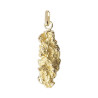 Pendentif pépite Or 9 carats - 36 MM- Bijouterie La Petite Française