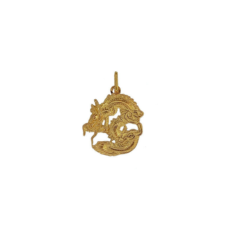 Pendentif dragon Or 9 carats- Bijouterie La Petite Française