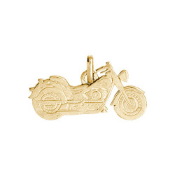 Pendentif moto custom Or 9 carats  - Bijouterie La Petite Française