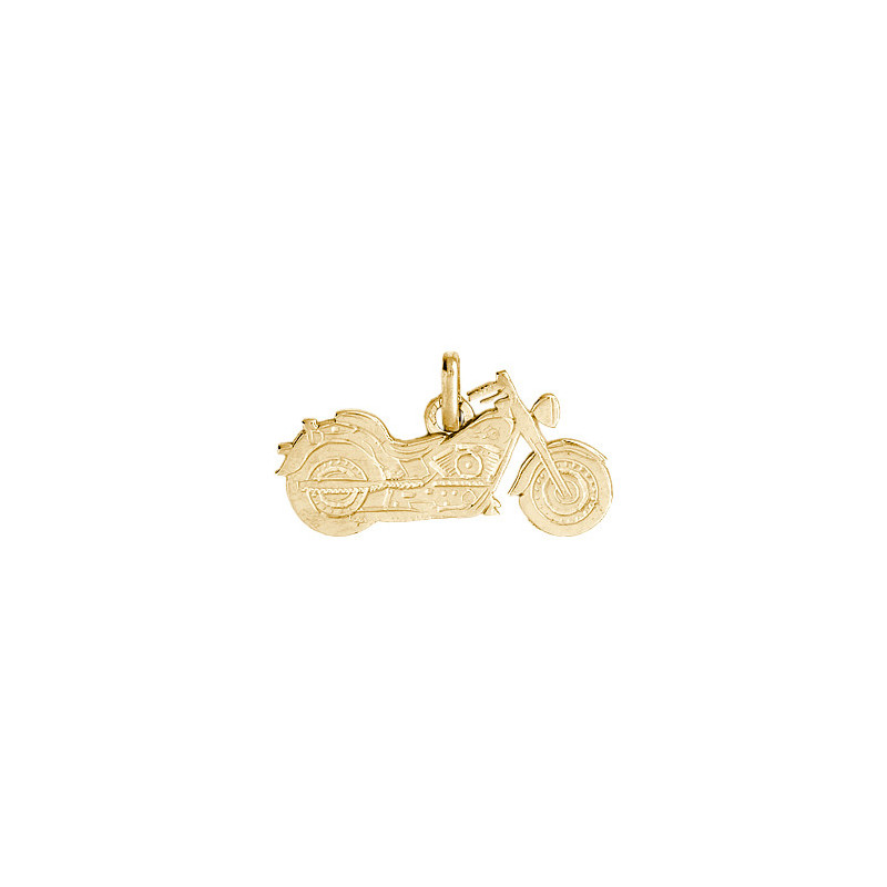 Pendentif moto custom Or 9 carats  - Bijouterie La Petite Française