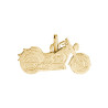 Pendentif moto custom Or 9 carats  - Bijouterie La Petite Française