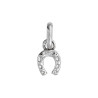 Petit pendentif fer à cheval Or 9 carats  7x5 MM - Bijouterie La Petite Française