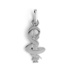 Pendentif caducée infirmier(e) Or 9 carats  gris  - Bijouterie La Petite Française