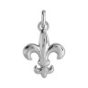 Pendentif Fleur de Lys Or 9 carats  - 21 X 13 MM 