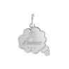 Pendentif bulle "je t'aime" Or 9 carats  