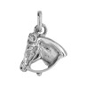 Pendentif tête de cheval et bride Or 9 carats  - Bijouterie La Petite Française
