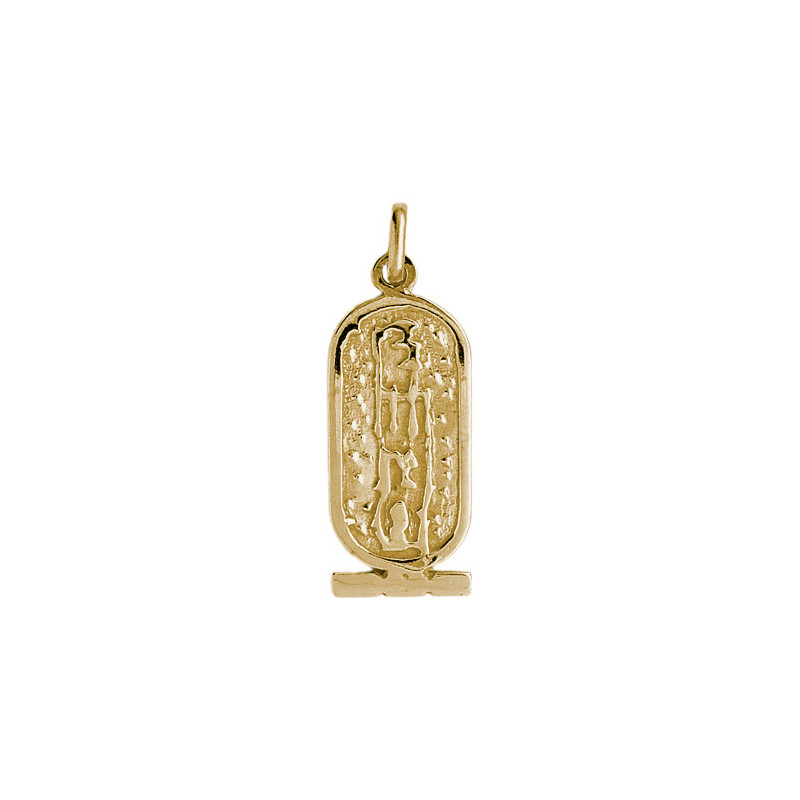 Pendentif cartouche Egyptien Or 9 carats  