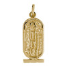 Pendentif cartouche Egyptien Or 9 carats  