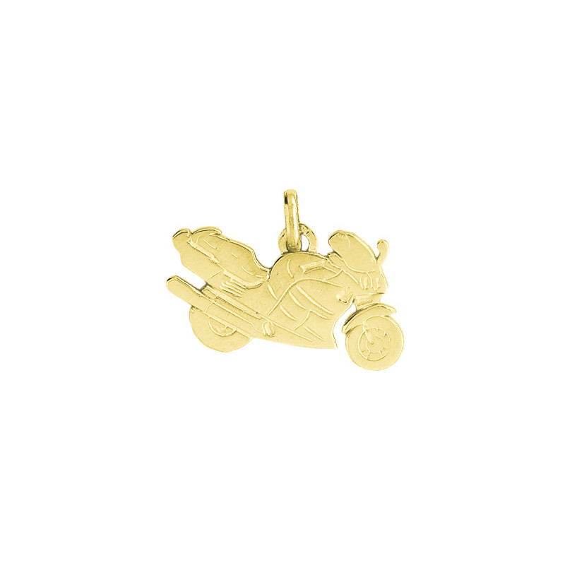 Pendentif moto Or 9 carats  - Bijouterie La Petite Française