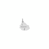 Pendentif carte la Réunion Or 9 carats  - 20 MM 