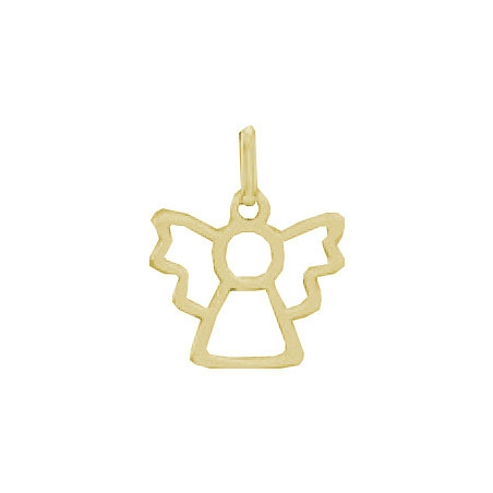 Pendentif ange découpé Or 9 carats   - Bijouterie La Petite Française