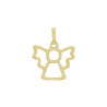 Pendentif ange découpé Or 9 carats   - Bijouterie La Petite Française