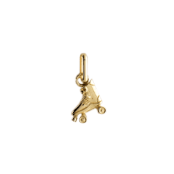 Pendentif roller or 9 carats  - Bijouterie La Petite Française