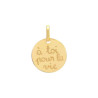 Pendentif à toi pour la vie Or 9 carats  