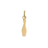 Pendentif quille de bowling or 9 carats  - 20 MM - Bijouterie La Petite Française
