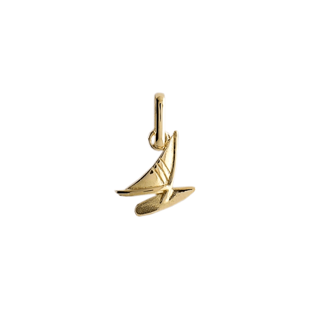 Pendentif planche à voile Or 9 carats  - Bijouterie La Petite Française
