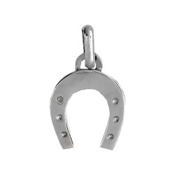 Pendentif fer à cheval Or 9 carats  12x10 MM - Bijouterie La Petite Française