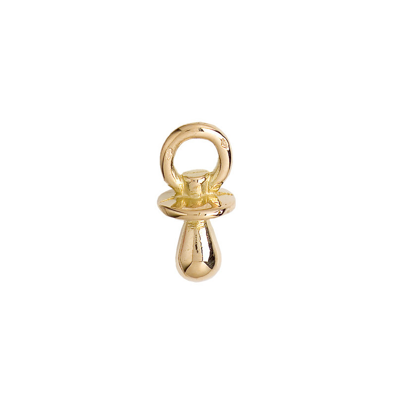 Pendentif tétine Or 9 carats  