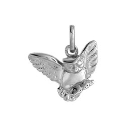 Pendentif chouette or 9 carats  - Bijouterie La Petite Française