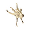 Pendentif judo Or 9 carats  - Bijouterie La Petite Française