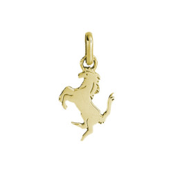 Pendentif cheval cabré Or 9 carats  - Bijouterie La Petite Française