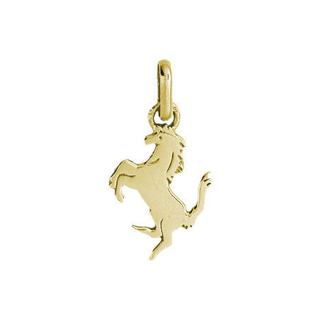 Pendentif cheval cabré Or 9 carats  - Bijouterie La Petite Française
