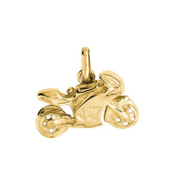 Pendentif moto Or 9 carats- Bijouterie La Petite Française