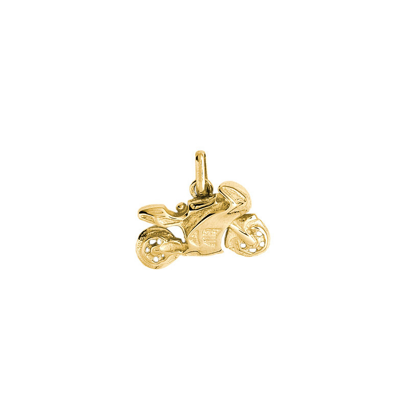 Pendentif moto Or 9 carats- Bijouterie La Petite Française