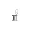 Pendentif bobine de fil Or 9 carats  