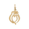 Pendentif coeur Vendéen Or 9 carats  