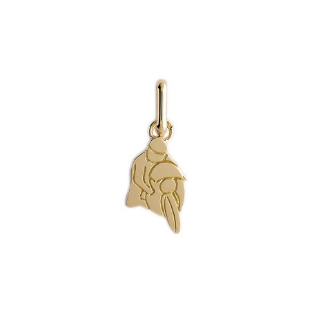 Pendentif motard Or 9 carats  - Bijouterie La Petite Française