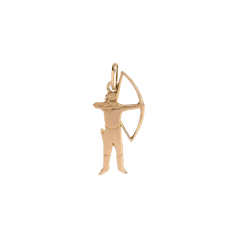 Pendentif archer or 9 carats  - Bijouterie La Petite Française