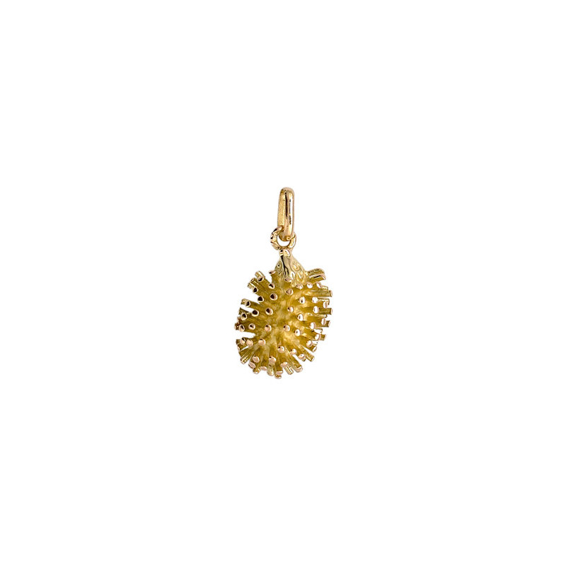Pendentif hérisson Or 9 carats  