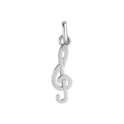 Pendentif clé de sol Or 9 carats  