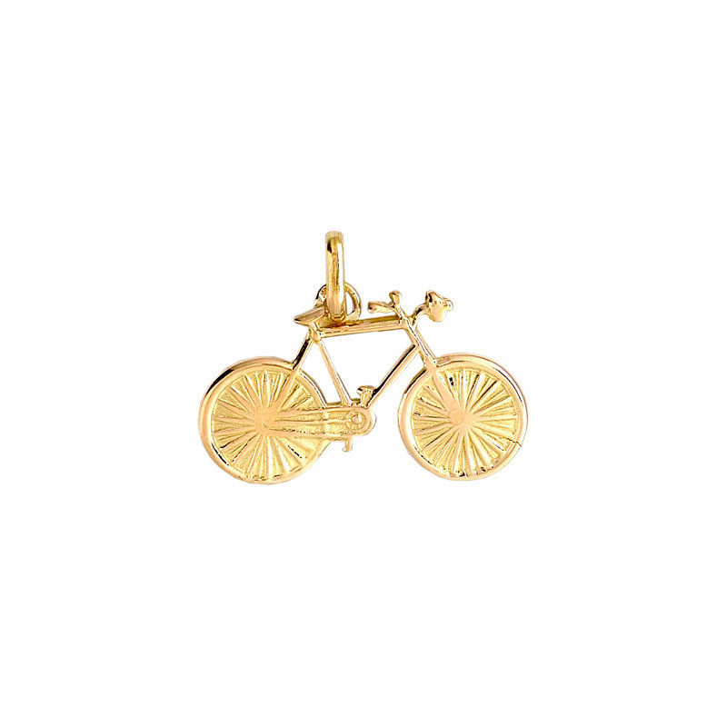 Pendentif vélo de course Or 9 carats  - Bijouterie La Petite Française