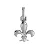 Pendentif Fleur de Lys Or 9 carats  - 11 X 09 MM 