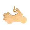 Pendentif moto Goldwing Or 9 carats  - Bijouterie La Petite Française