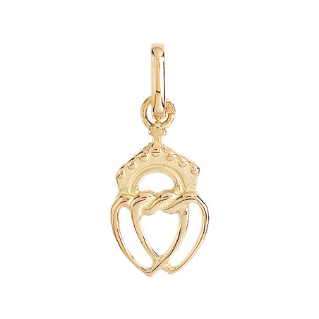 Pendentif coeur Vendéen Or 9 carats  