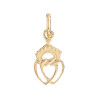Pendentif coeur Vendéen Or 9 carats  