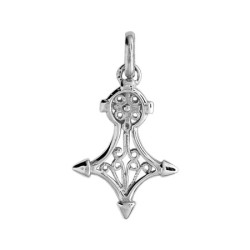 Croix du sud filigrane Or 9 carats gris -18 MM Bijouterie La Petite Française