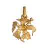 Pendentif hibiscus Or 18 carats  jaune - Bijouterie La Petite Française