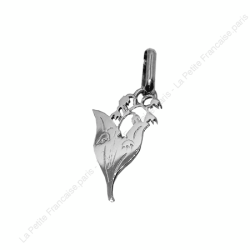 Pendentif brin de muguet en Or 18 carats  gris - Bijouterie La Petite Française