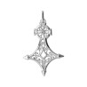 Croix du sud filigrane Or 18 carats gris - 30 MM - Bijouterie La Petite Française