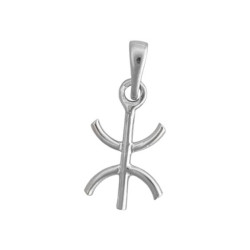 Pendentif Berbère Or 9 carats  gris - 23 MM- Bijouterie La Petite Française
