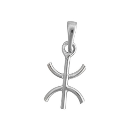 Pendentif Berbère Or 9 carats  gris - 23 MM- Bijouterie La Petite Française