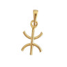 Pendentif Berbère Or 9 carats  jaune - 23 MM- Bijouterie La Petite Française