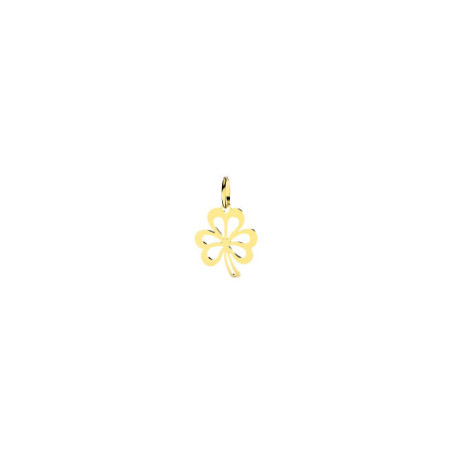Pendentif trèfle 3 feuilles Or 9 carats - Bijouterie La Petit...