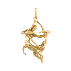 Pendentif sagittaire – Or 9 carats jaune ou gris- Bijouterie La Petite Française