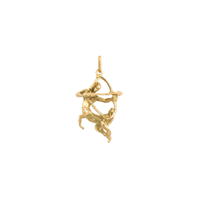 Pendentif sagittaire – Or 9 carats jaune ou gris- Bijouterie La Petite Française